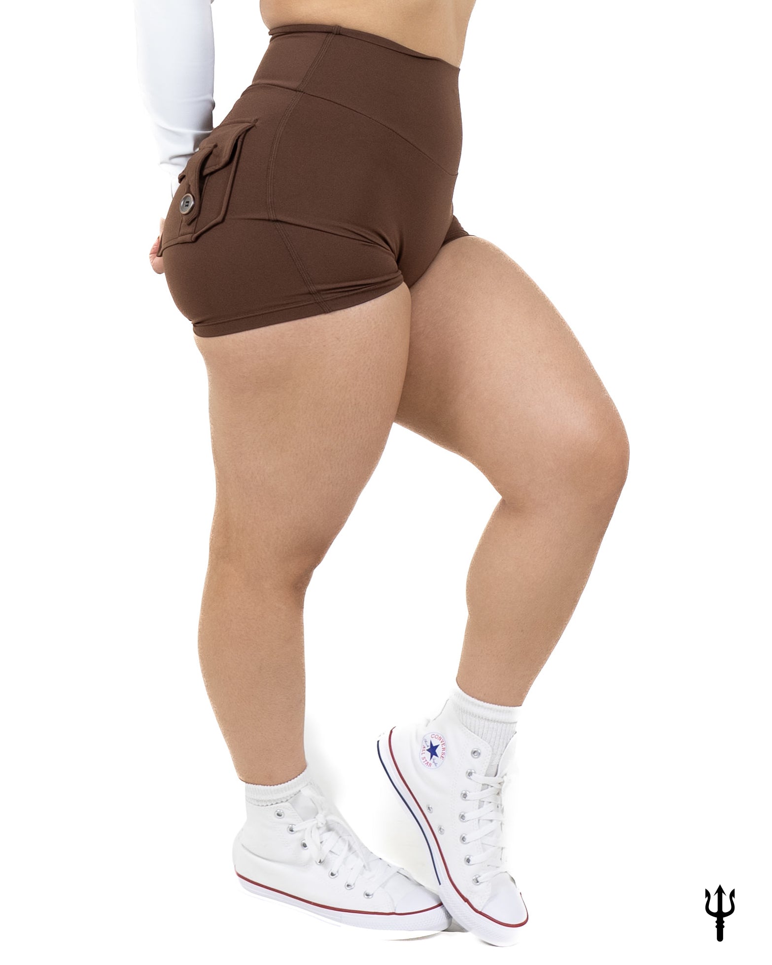 Glow Shorts - Chestnut