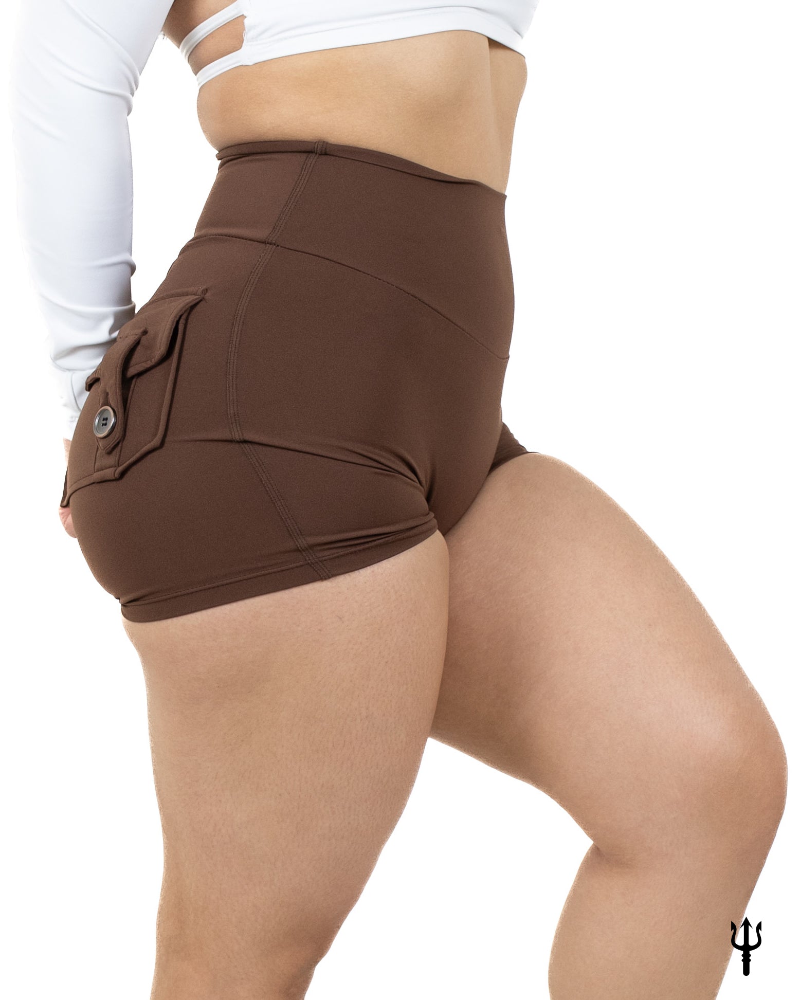 Glow Shorts - Chestnut