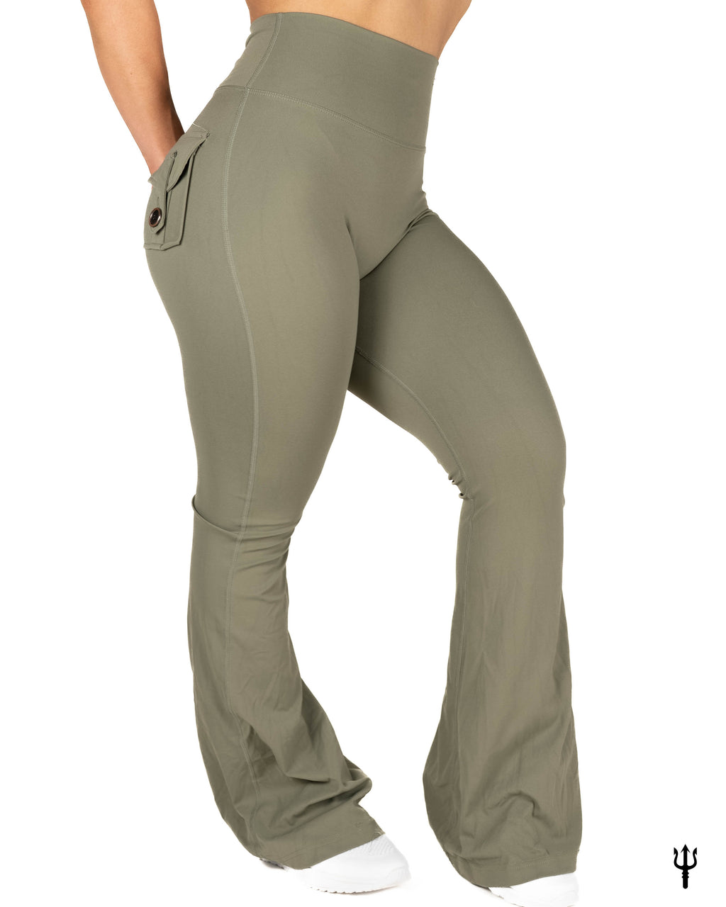 Glow Leggings - Olive