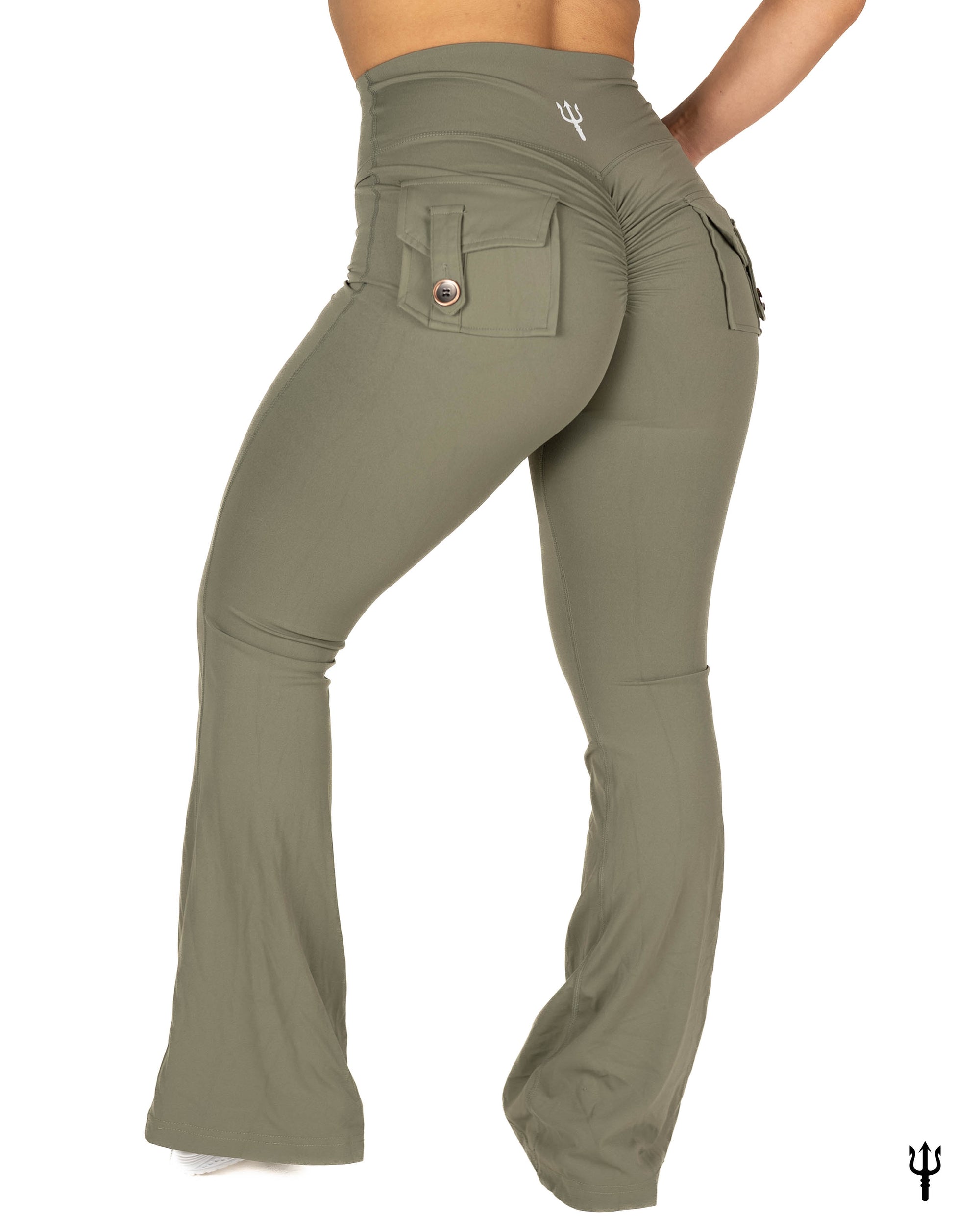 Glow Leggings - Olive
