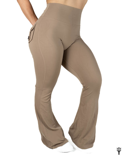 Glow Leggings - Almond