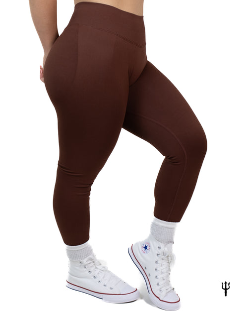Competitor Leggings - Chestnut