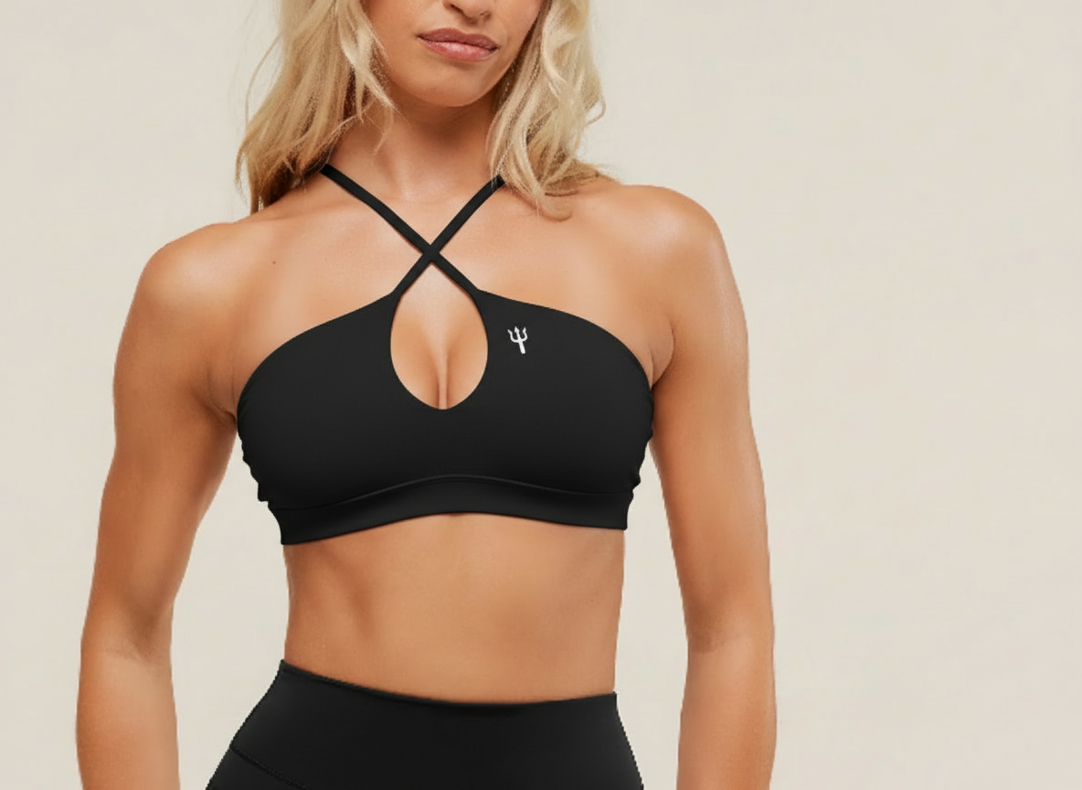 Aura Sports Bra - Black
