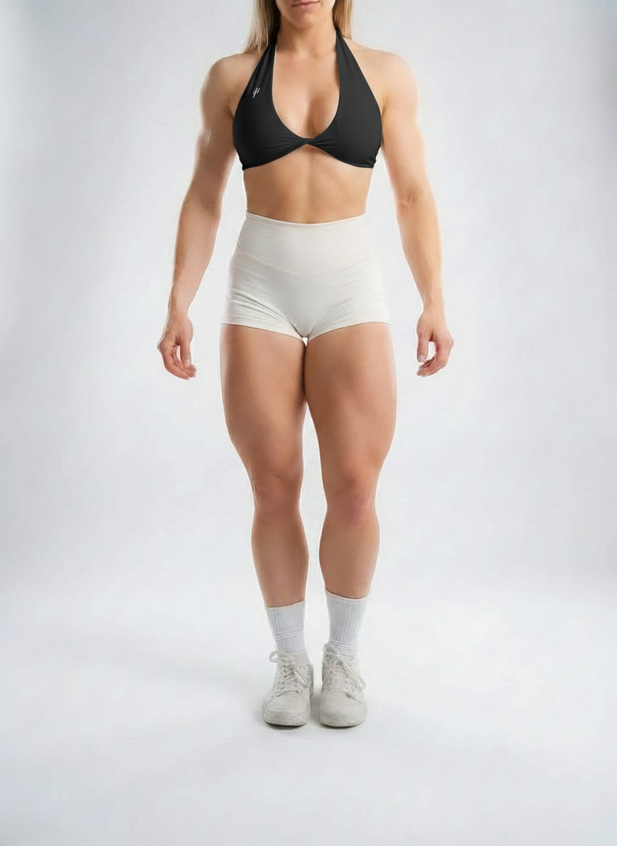 Essentials Halter Top - Black