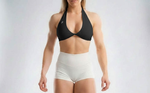 Essentials Halter Top - Black