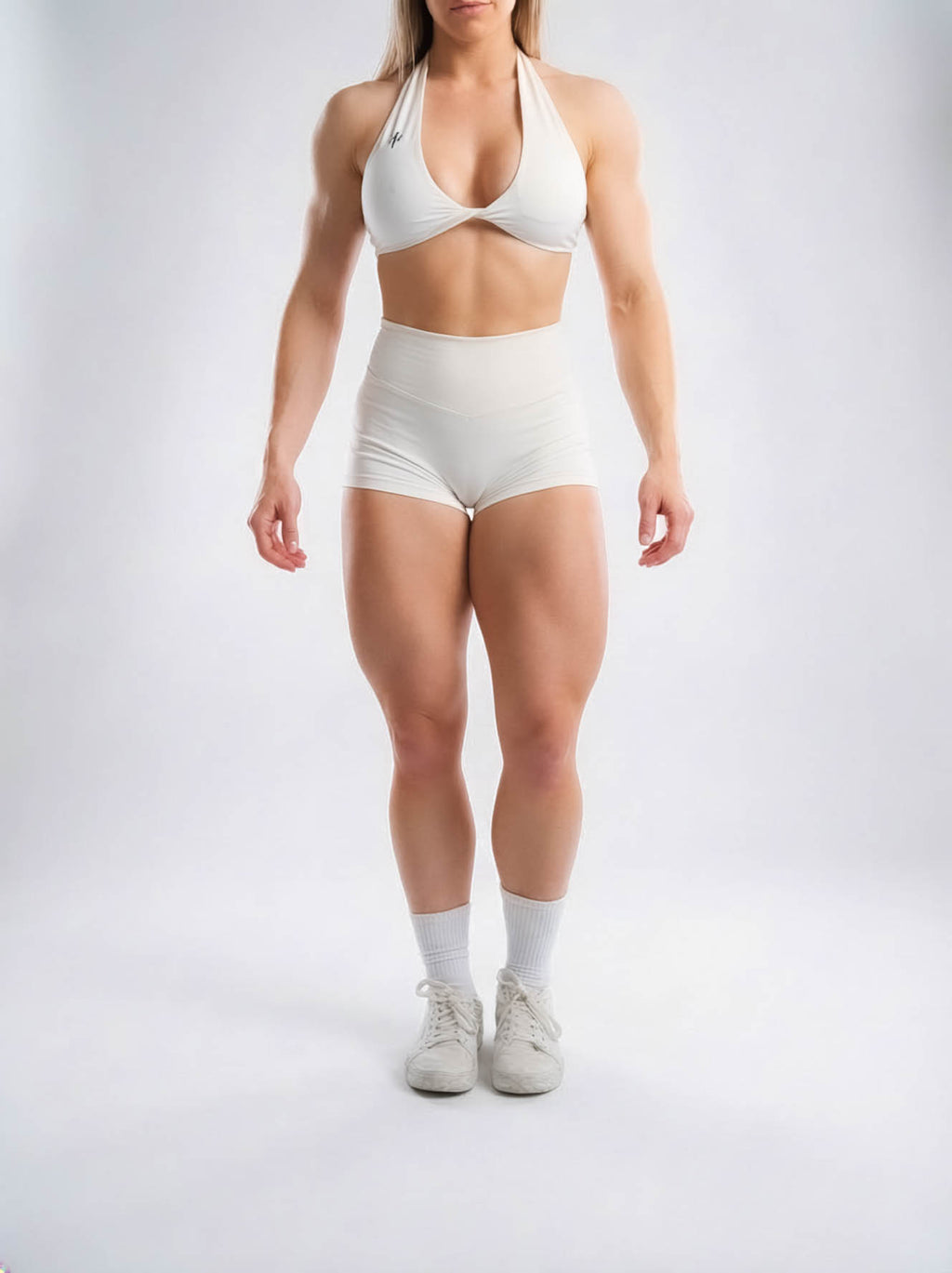 Essentials Halter Top - Ivory